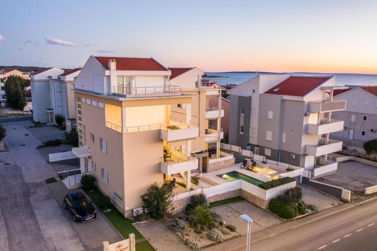 Vile Sunca Novalja Exterior foto